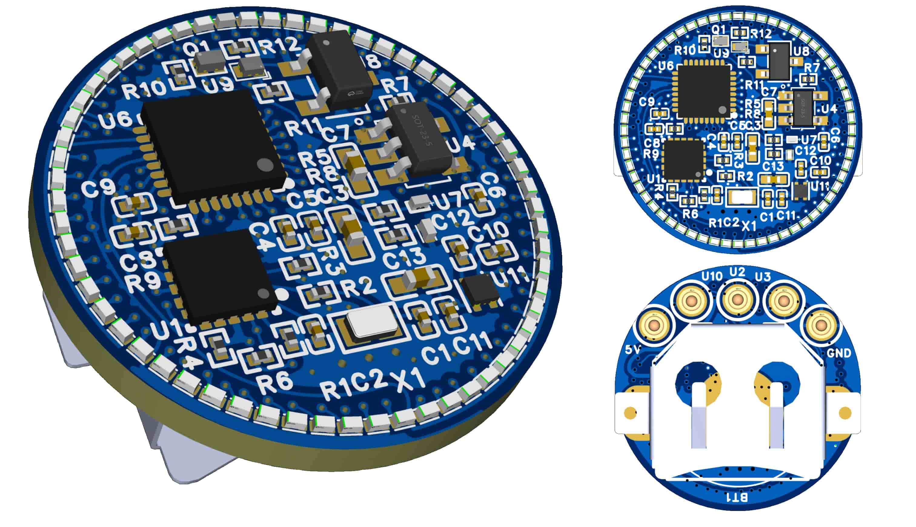 Pace v2 3D board render