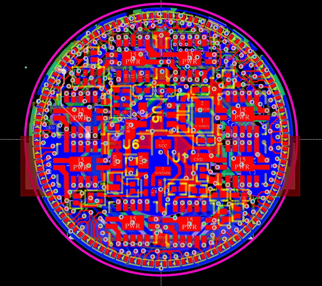 Pace v1 PCB layout